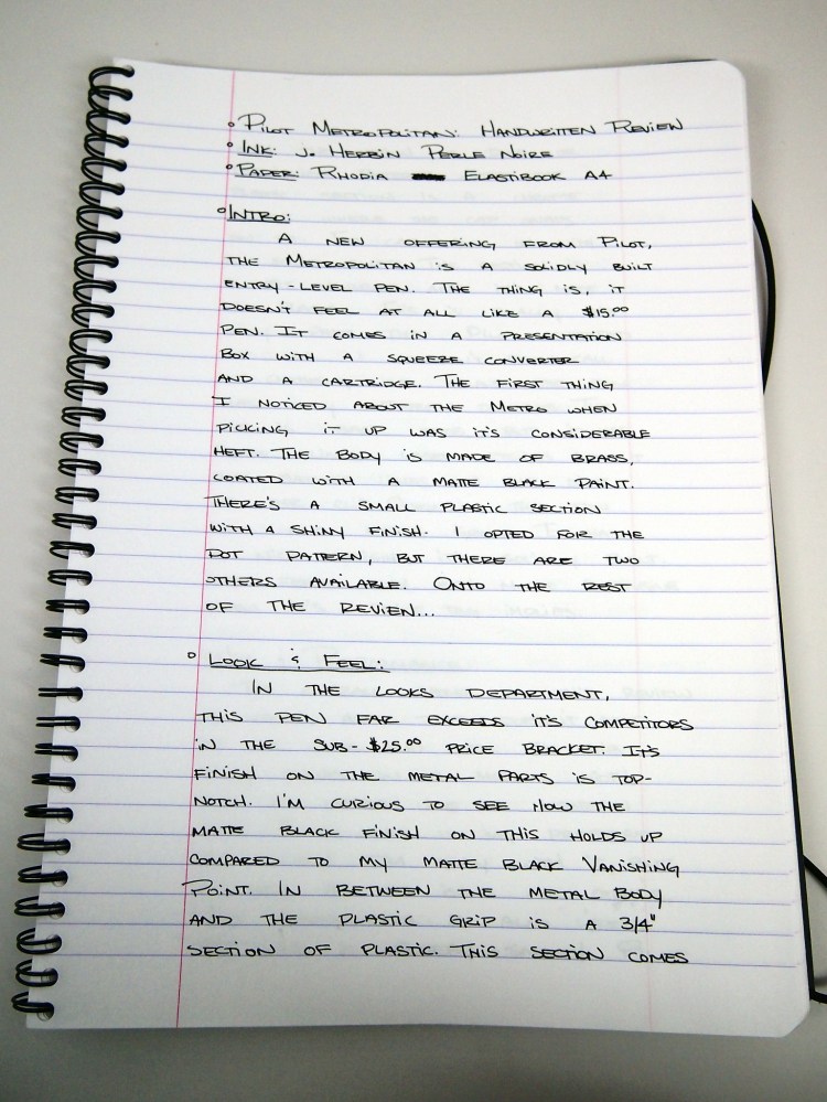 Pilot Metropolitan - 1