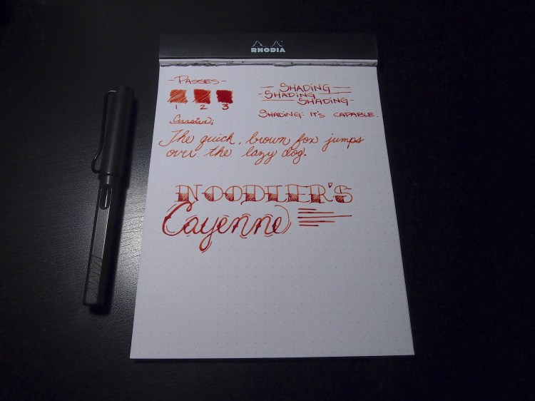 Noodler's Cayenne - Page 2