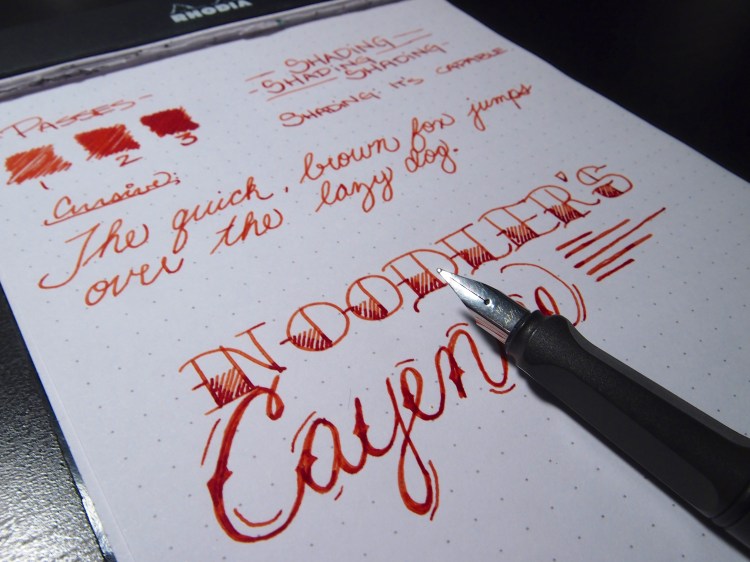 Noodler's Cayenne - Page 2 - Angle & Lamy Safari