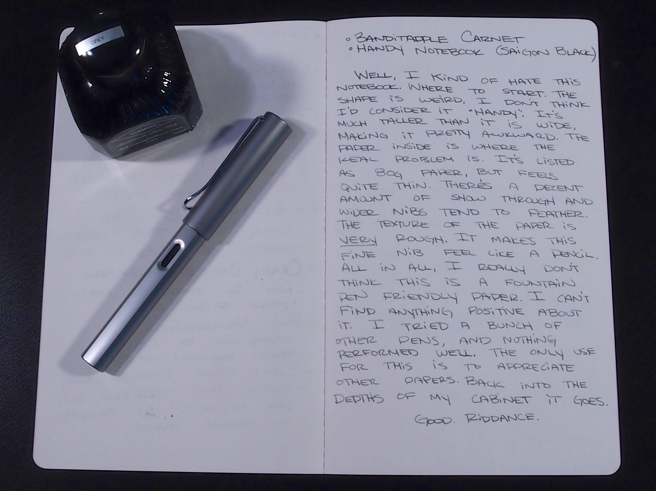 Banditapple Carnet Handy Notebook – Handwritten Stationery Review
