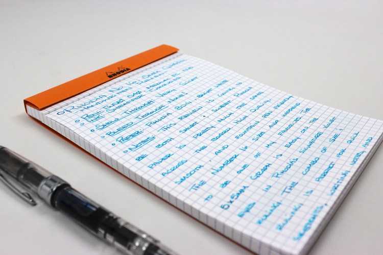 Rhodia Number 16 Graph Pad Review