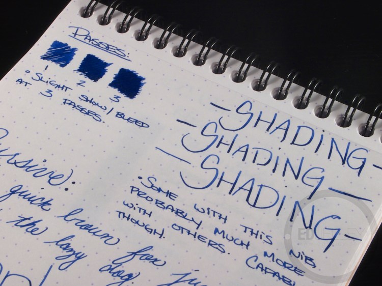 J. Herbin 1670 Bleu Ocean Ink Handwritten Review 9