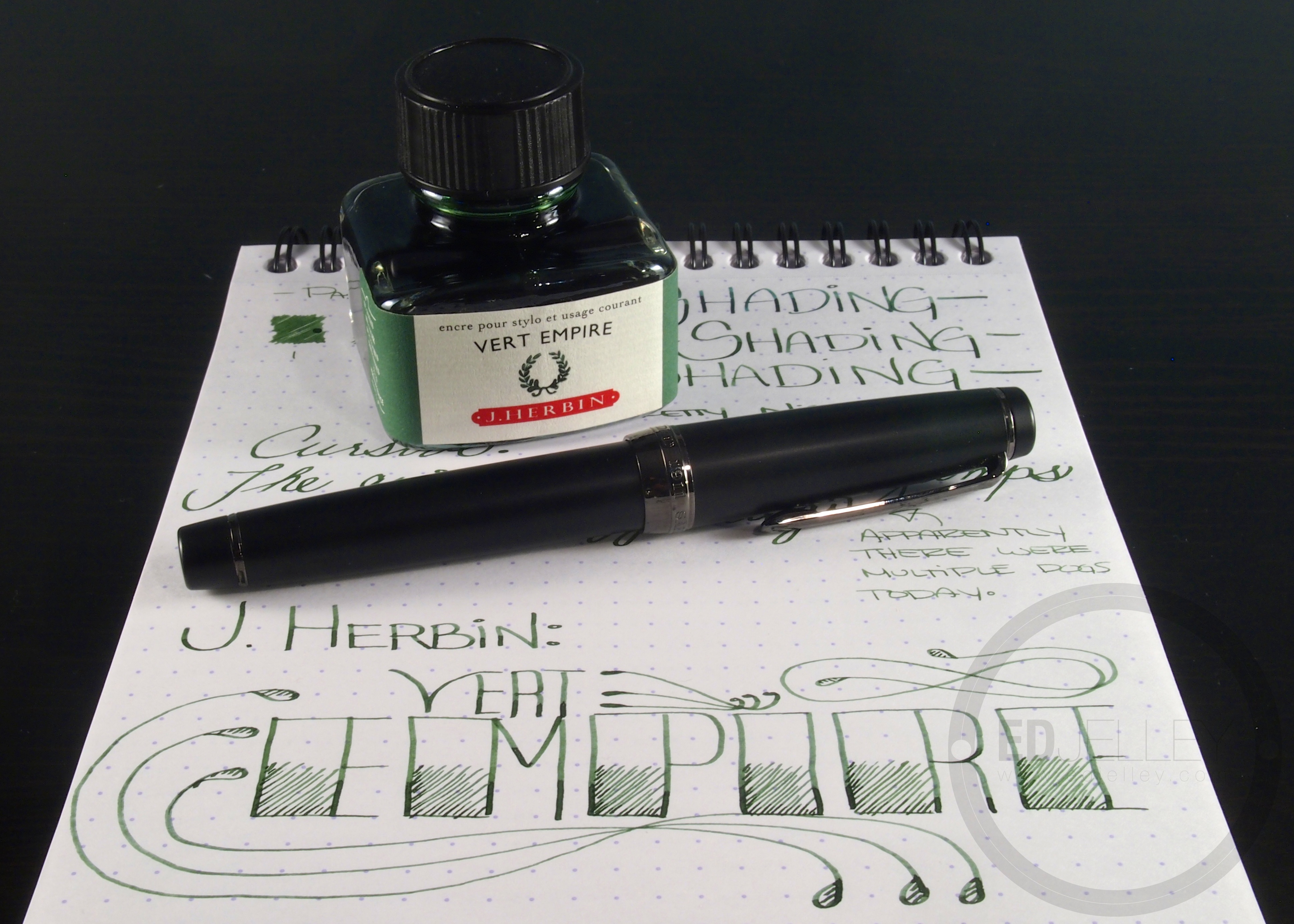 J. Herbin – Vert Empire – Handwritten Ink Review