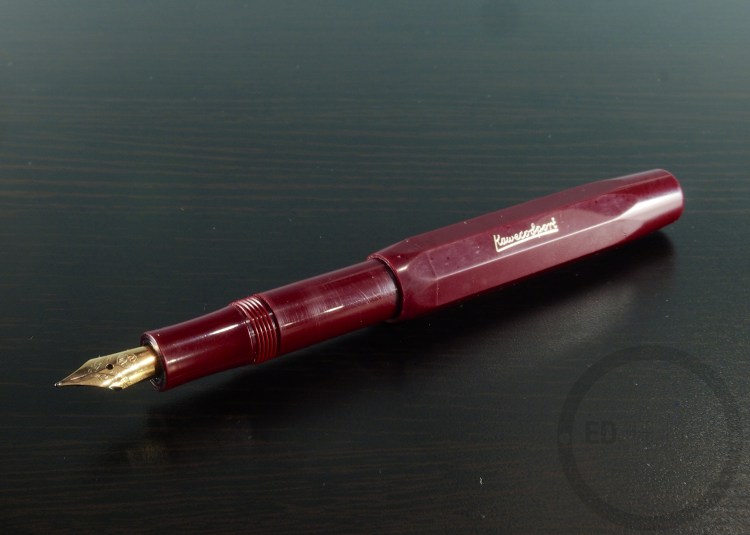 Kaweco Sport Burgundy Fountain Pen Handwritten Review 6