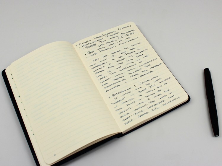 Rhodia WebNotebook Large Review 3