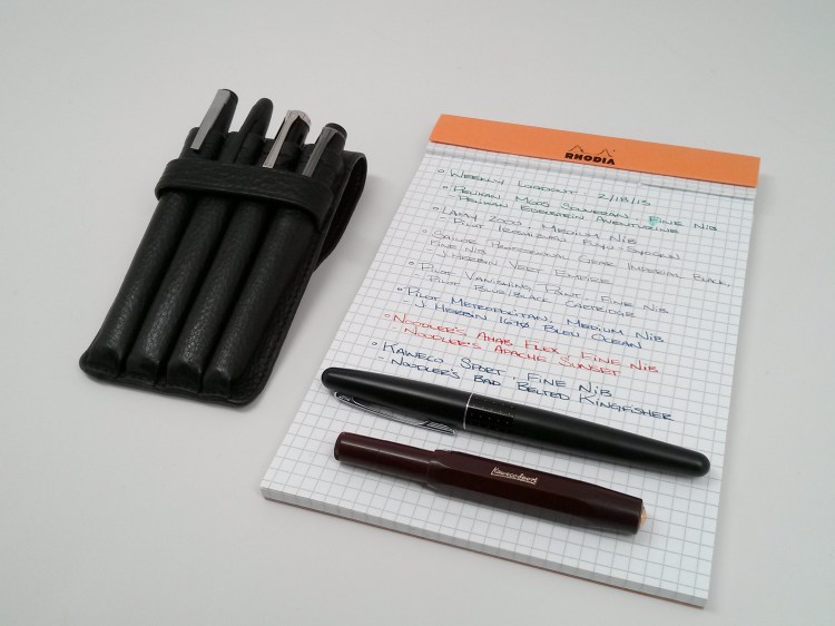 Lamy, Pelikan, Sailor, Kaweco, Pilot Fountain Pens, Rhodia Notebook