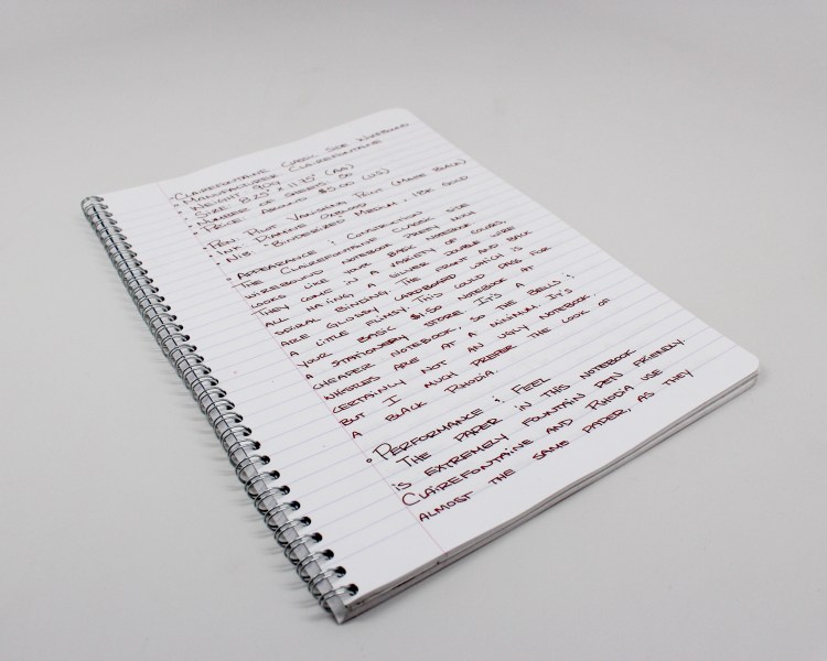 Clairefontaine Classic Notebook Fountain Pen Review