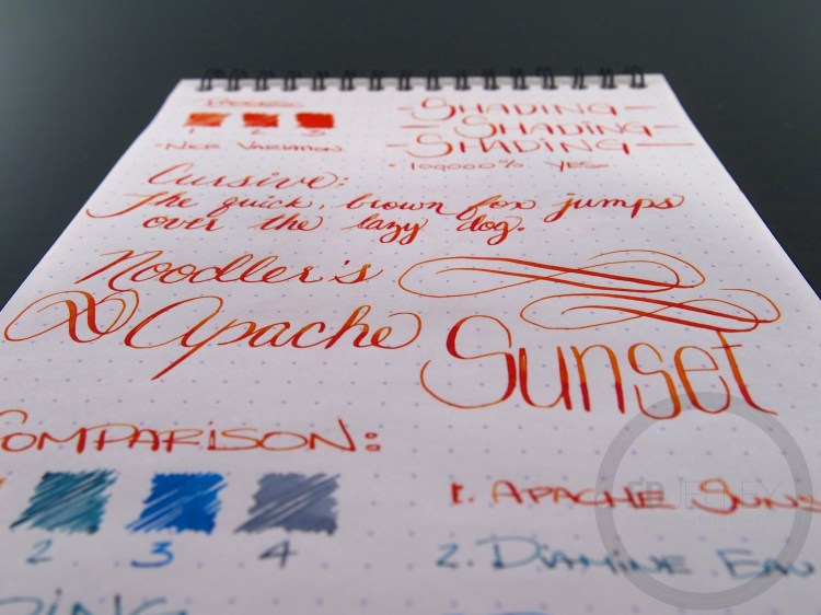 Apache Sunset Handwritten Ink Review 040 7