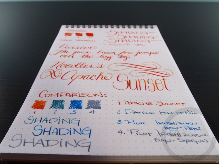 Apache Sunset Handwritten Ink Review 041 8
