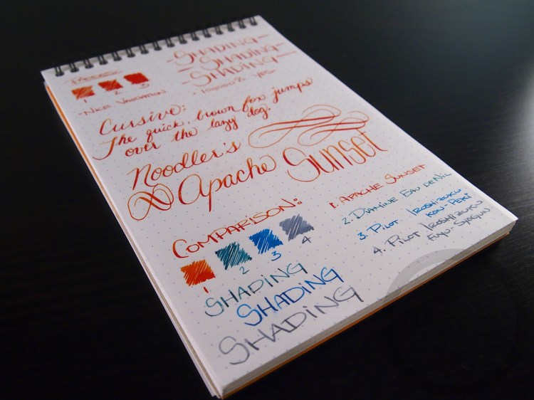 Apache Sunset Handwritten Ink Review 042 9