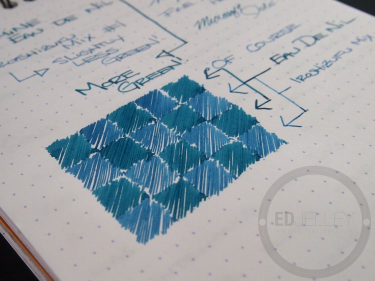 Iroshizuku Ink Mix Handwritten Review 063 9