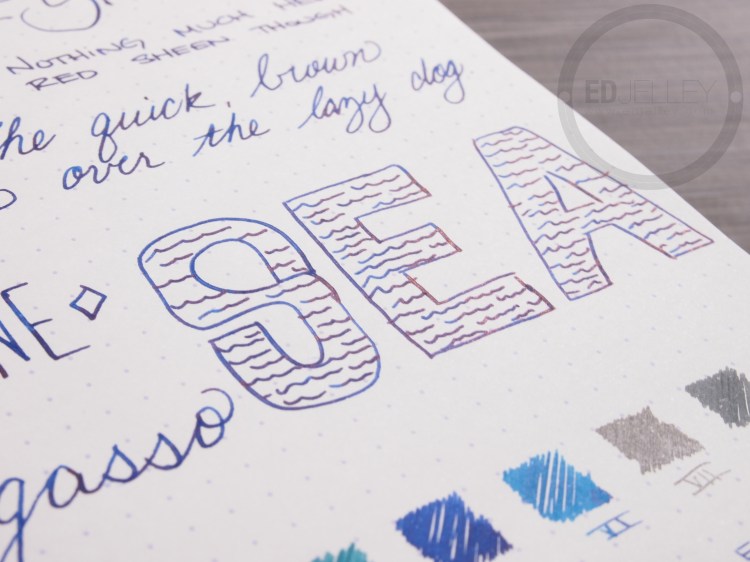 Diamine Sargasso Sea Foutnain Pen Ink 7