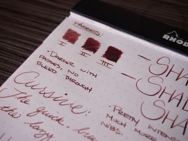 J. Herbin Terre de Feu Fountain Pen Ink Review 8