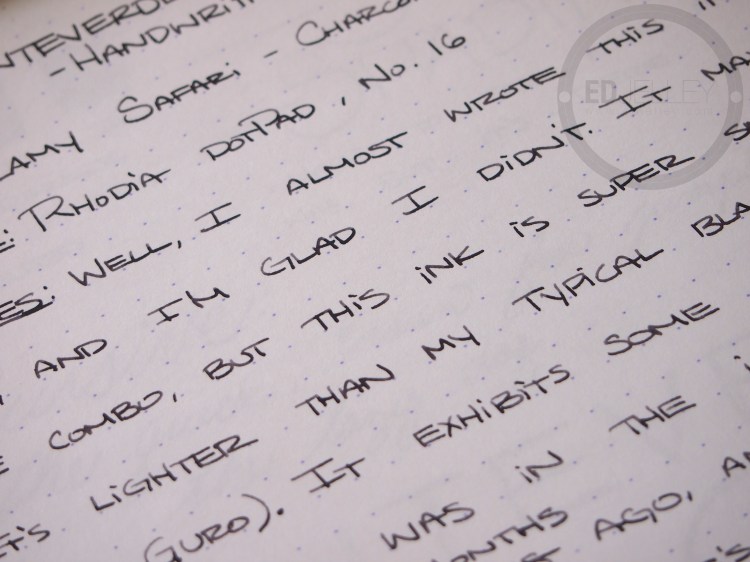 Monteverde Black Fountain Pen Ink Review 4