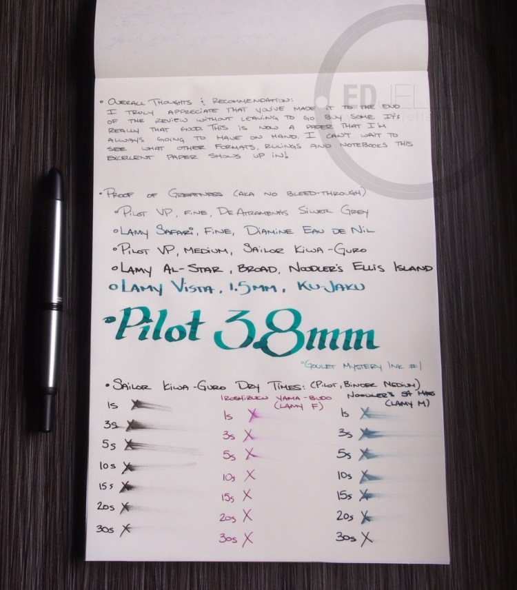 Seven Seas Tomoe River Paper Pad 11