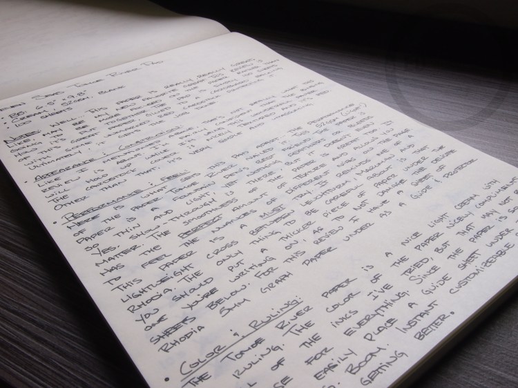 Seven Seas Tomoe River Paper Pad 5