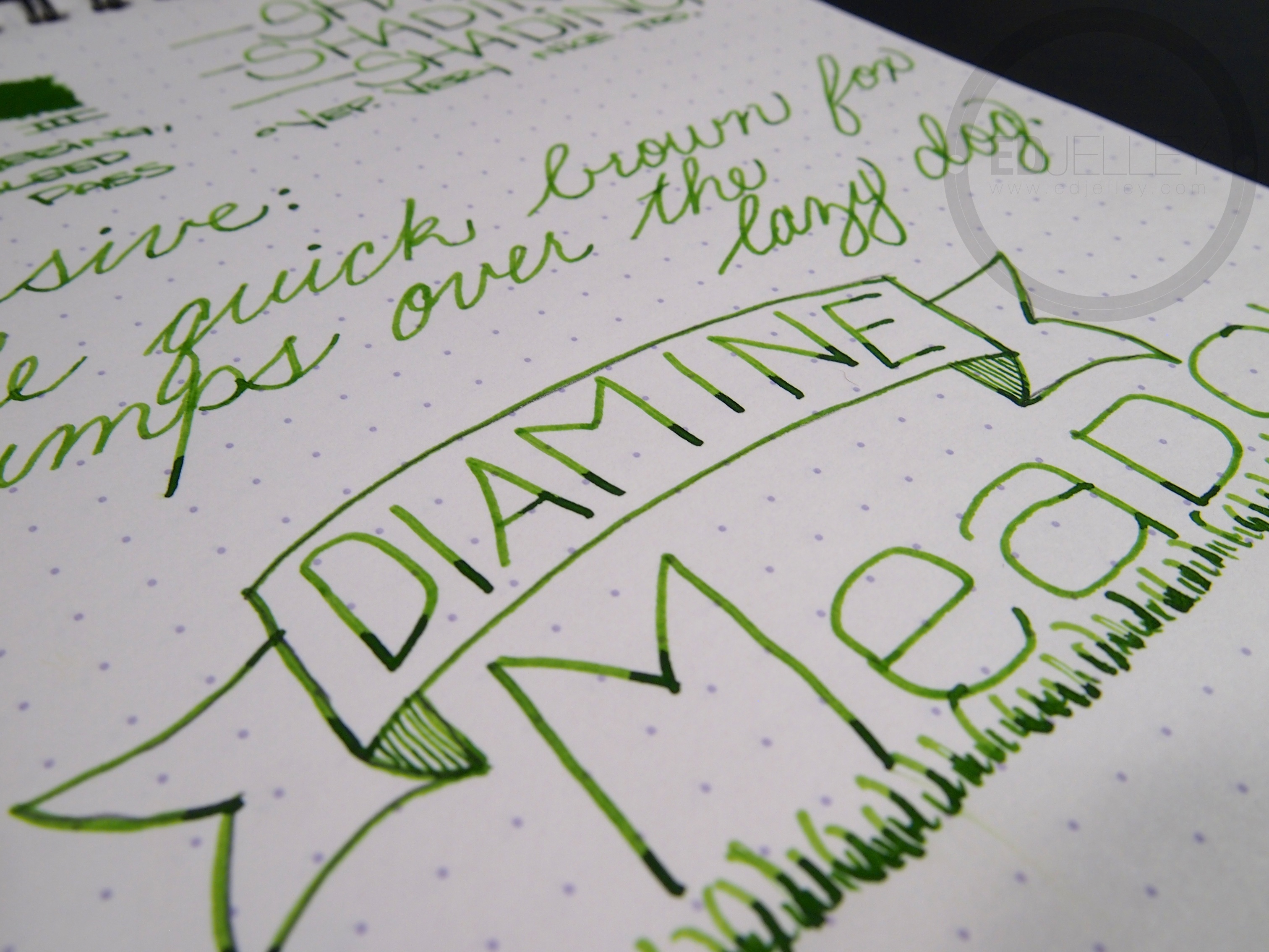 Diamine Meadow – Ink Review