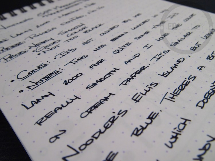 Noodler's 54th Massachusetts Ink Review