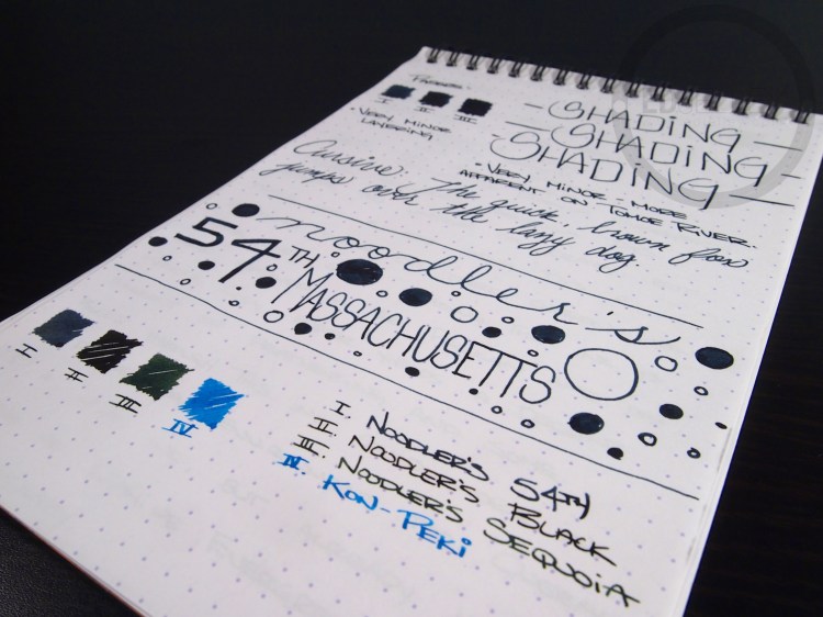 Noodler's 54th Massachusetts Ink Review