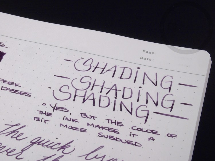 PW Akkerman Vorhoot Violet Fountain Pen Ink 7