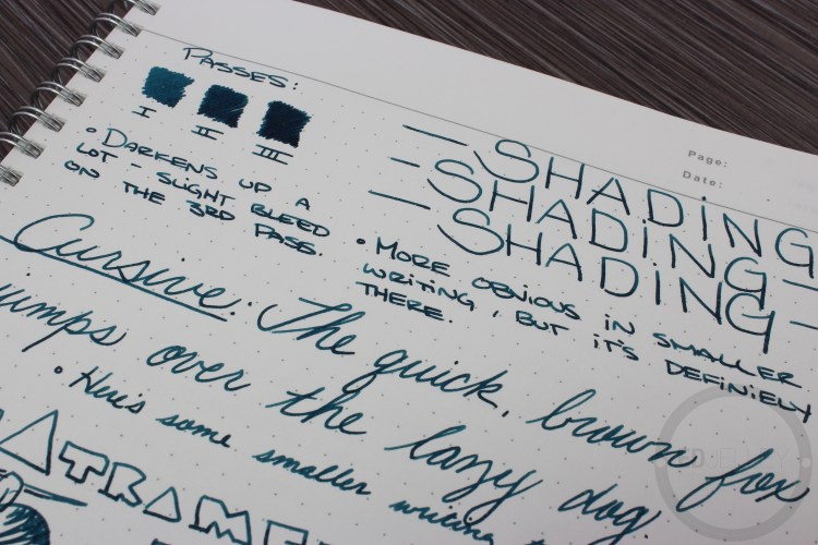 De Atramentis Plum Fountain Pen Ink Review