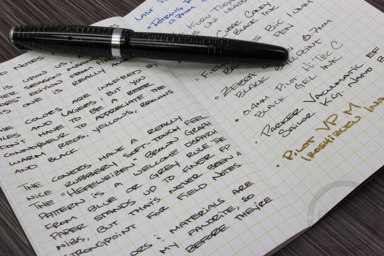 Field Notes Drink Local Edition Ales Lagers Fall 2013