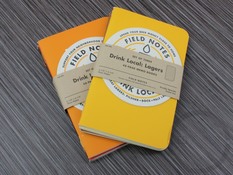 Field Notes Drink Local Edition Ales Lagers Fall 2013