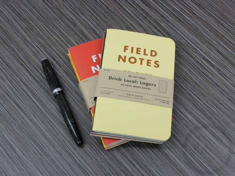 Field Notes Drink Local Edition Ales Lagers Fall 2013