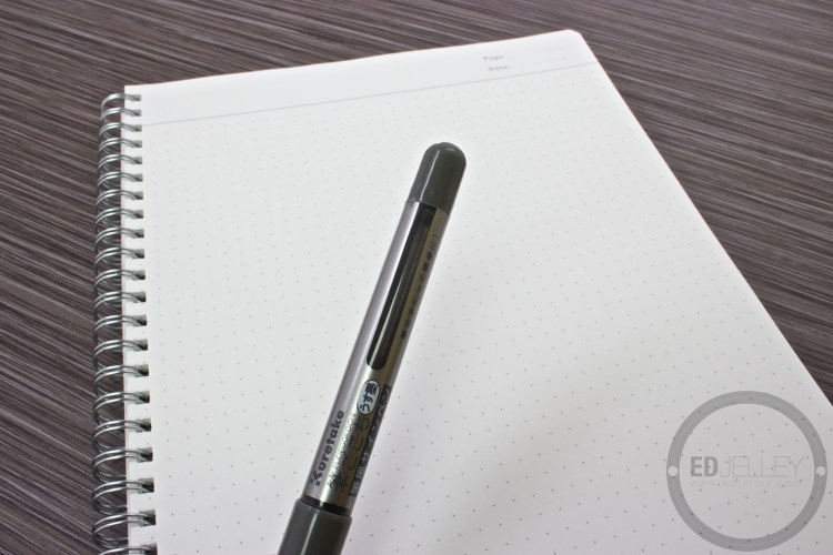 Kuretake Fudegokochi Brush Pen Review Grey