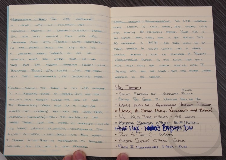 LIFE Notebook A5 Lined Ruling