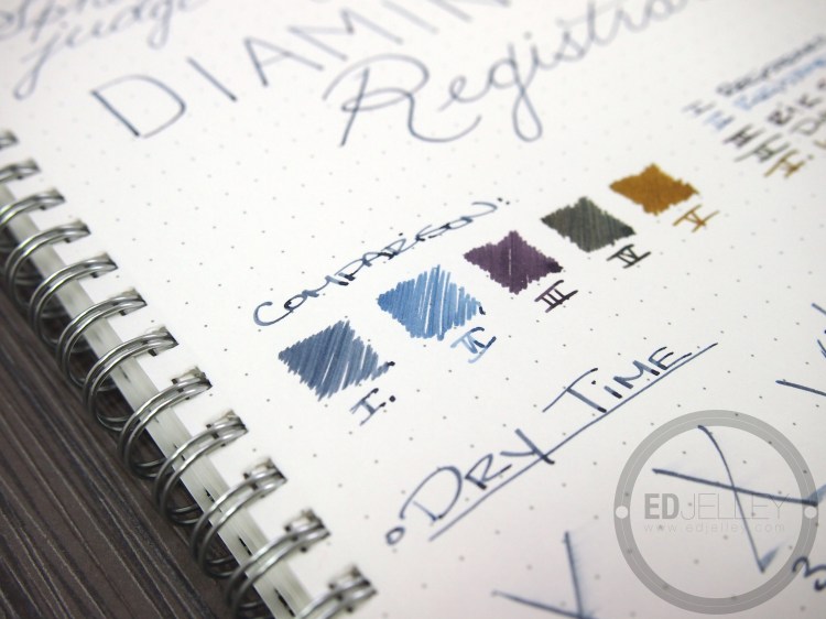 Diamine Registrar's Ink Fountain Pen Ink Review
