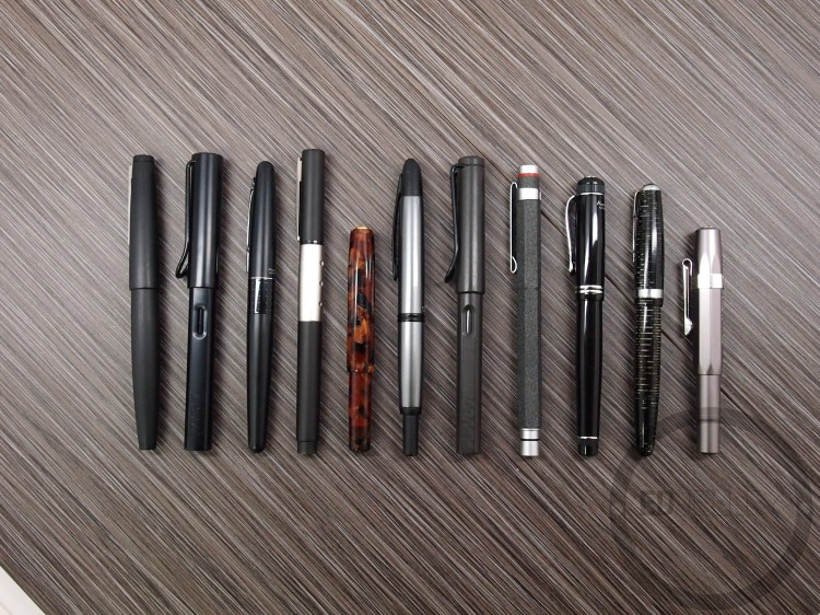 November 2013 Fountain Pen Loadout