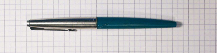 Parker 45 Fountain Pen in Vista Blue