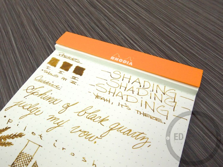 Pilot Iroshizuku Ina-Ho Fountain Pen Ink Review