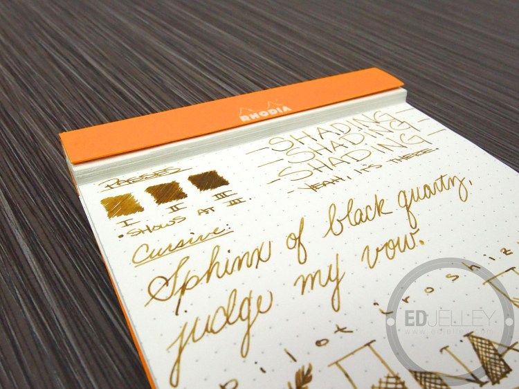 Pilot Iroshizuku Ina-Ho Fountain Pen Ink Review