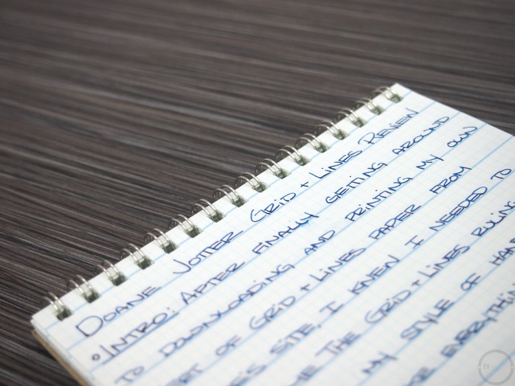 Doane Flap Jotter Review