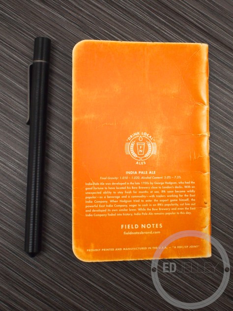 Field Notes Colors Fall 2013 - Drink Local Fades