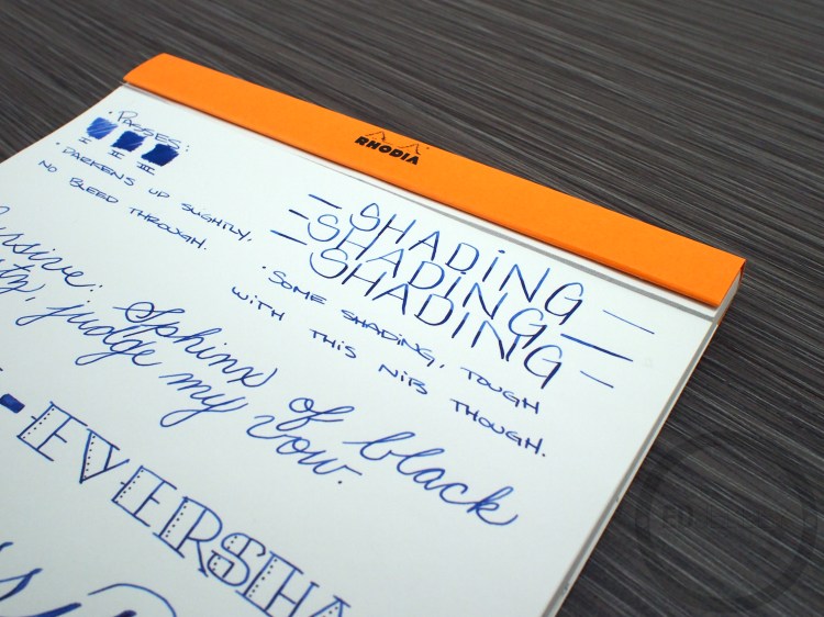 Wahl Eversharp Wahlberry Fountain Pen Ink Review