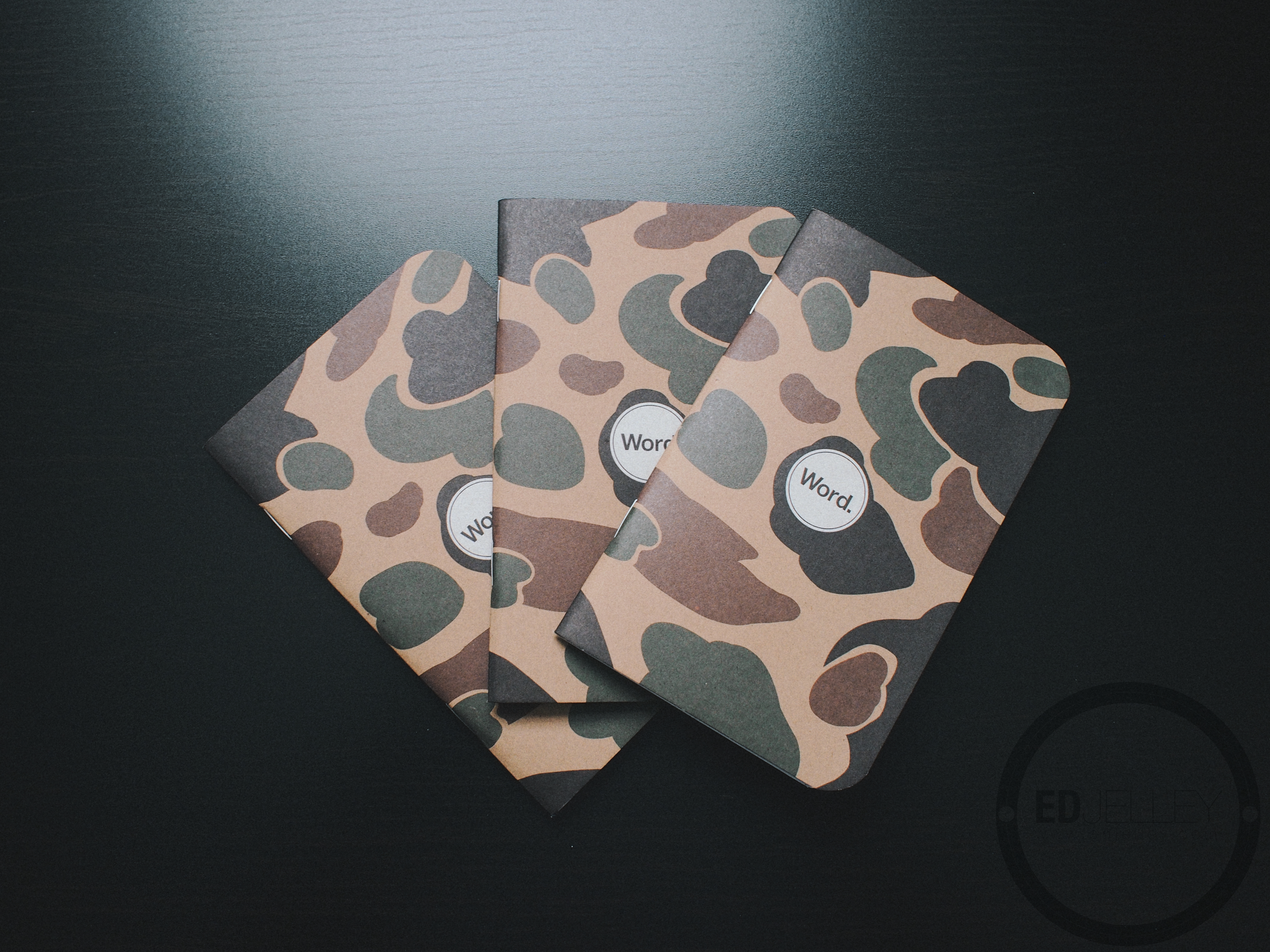 Word. Notebooks Tan Camo – Review