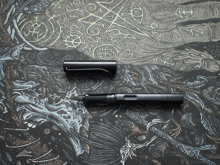 Lamy Al-Star Fountain Pen Matte Black Photo Post