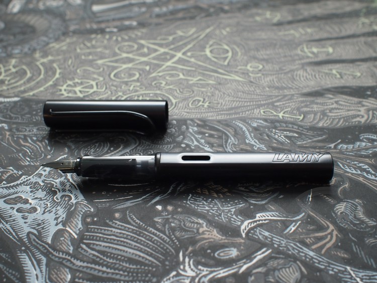 Lamy Al-Star Fountain Pen Matte Black Photo Post
