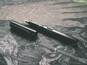 Lamy Al-Star Fountain Pen Matte Black Photo Post