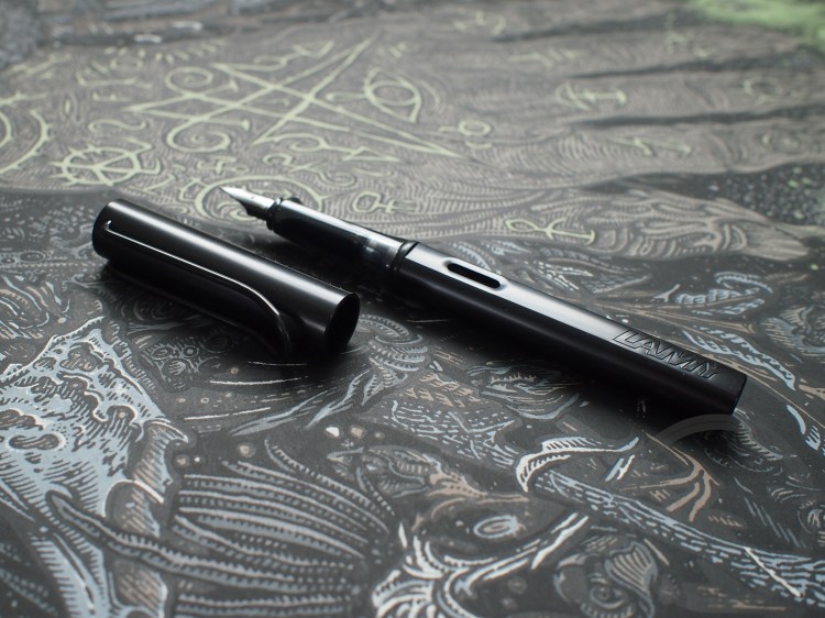 Lamy Al-Star Fountain Pen Matte Black Photo Post