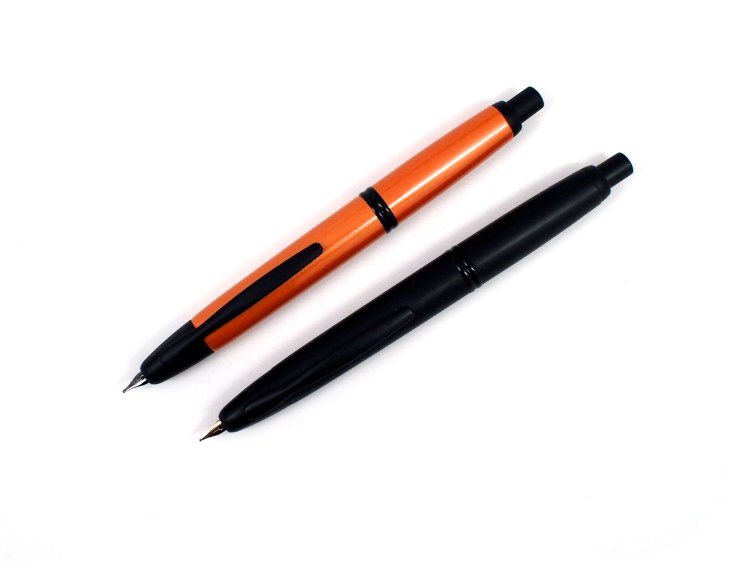 Pilot Vanishing Point Metallic Orange Fountain Pen Review