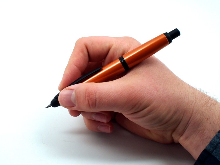 Pilot Vanishing Point Metallic Orange Fountain Pen Review