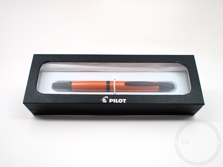Pilot Vanishing Point Metallic Orange Fountain Pen Review