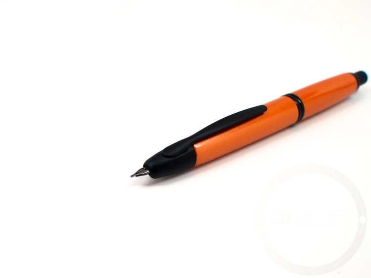 Pilot Vanishing Point Metallic Orange Fountain Pen Review