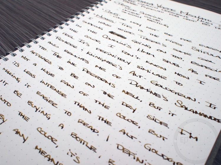 Stipula Verde Muschiato Green Fountain Pen Ink Review