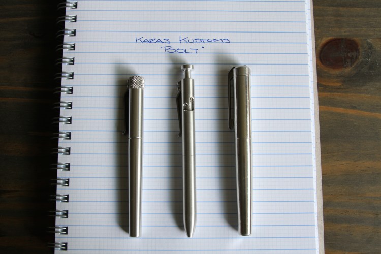 Karas Kustoms Bolt Pen Review