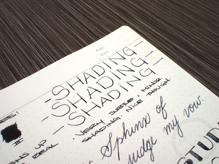 Organics Studio Arsenic Fountain Pen Ink Review